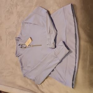 Calia 3/4 Zip, Run, Baby Blue